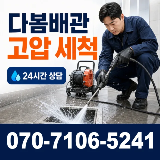 전북 김제시 검산택지길 배수구뚫기 상담 이미지 4